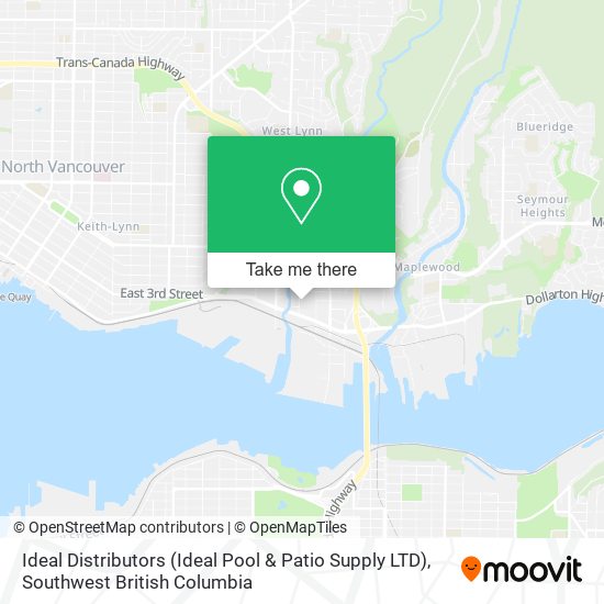 Ideal Distributors (Ideal Pool & Patio Supply LTD) map