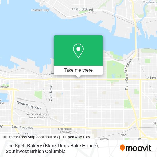 The Spelt Bakery (Black Rook Bake House) map