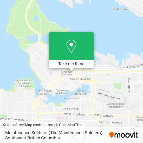 Maintenance Soldiers (The Maintenance Soldiers) map