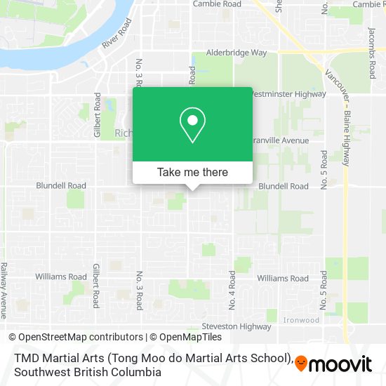 TMD Martial Arts (Tong Moo do Martial Arts School) map