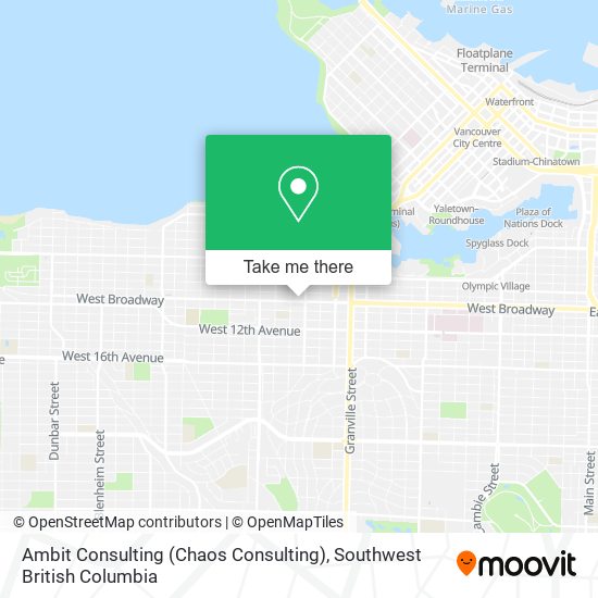 Ambit Consulting (Chaos Consulting) map