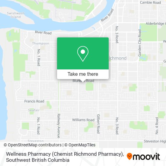 Wellness Pharmacy (Chemist Richmond Pharmacy) map