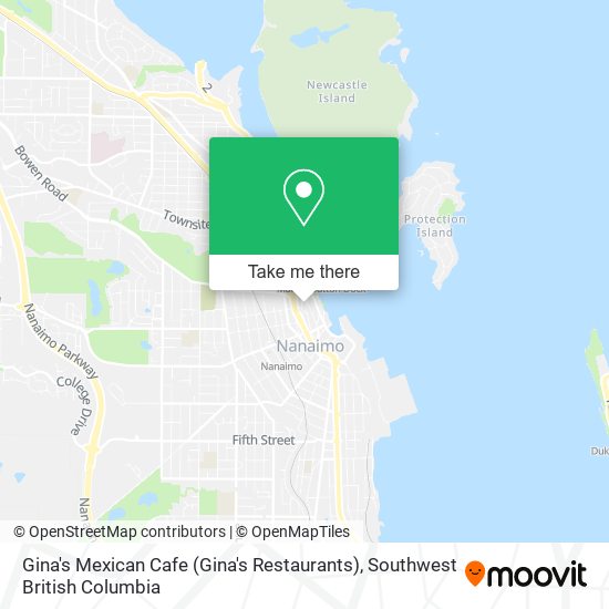 Gina's Mexican Cafe (Gina's Restaurants) map