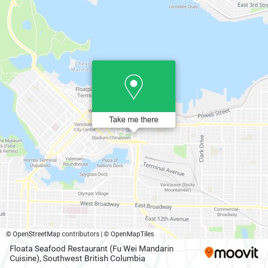 Floata Seafood Restaurant (Fu Wei Mandarin Cuisine) map