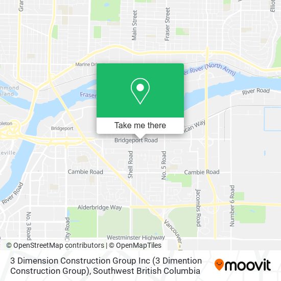3 Dimension Construction Group Inc (3 Dimention Construction Group) map