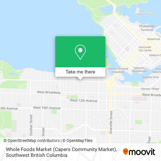 Whole Foods Market (Capers Community Market) map