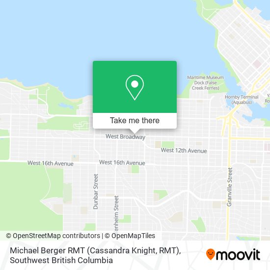 Michael Berger RMT (Cassandra Knight, RMT) map