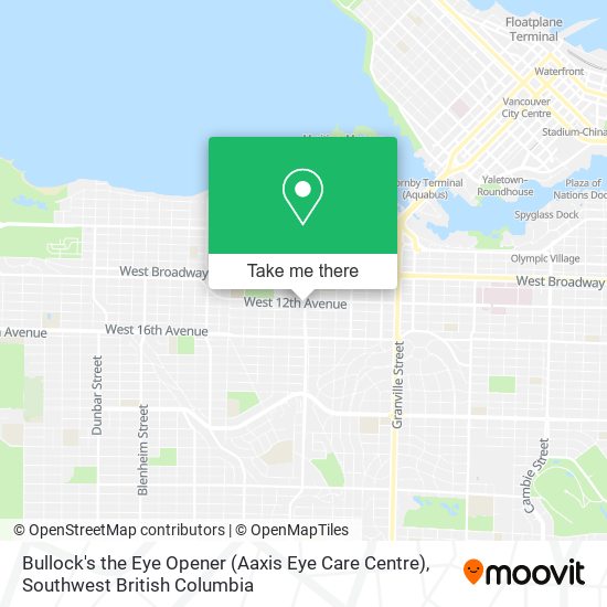 Bullock's the Eye Opener (Aaxis Eye Care Centre) plan