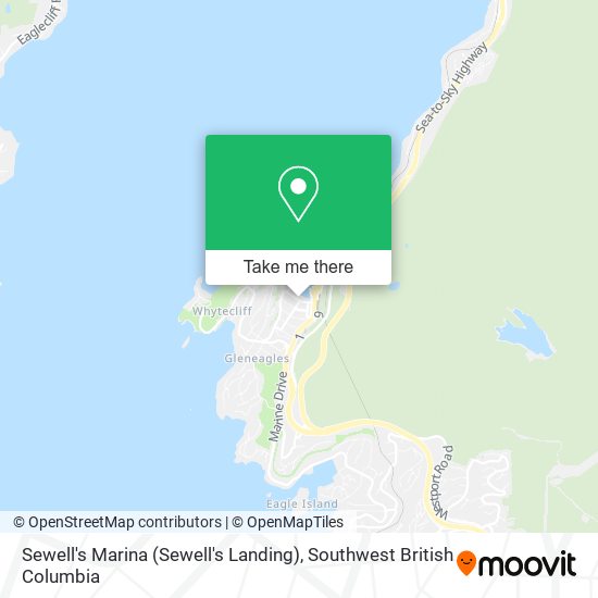 Sewell's Marina (Sewell's Landing) map