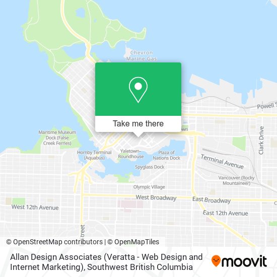 Allan Design Associates (Veratta - Web Design and Internet Marketing) map