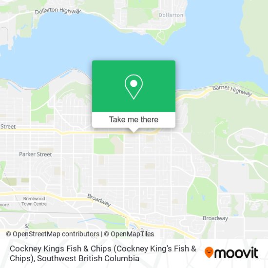 Cockney Kings Fish & Chips (Cockney King's Fish & Chips) map