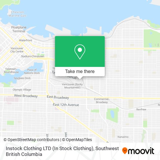 Instock Clothing LTD (In Stock Clothing) map