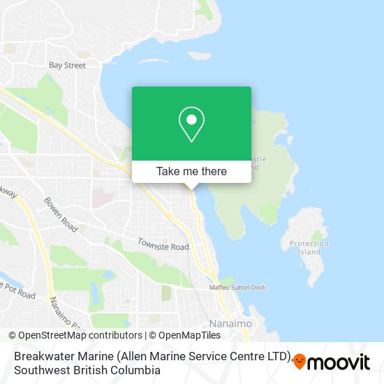 Breakwater Marine (Allen Marine Service Centre LTD) map