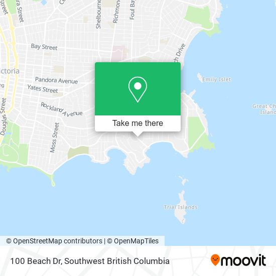 100 Beach Dr map