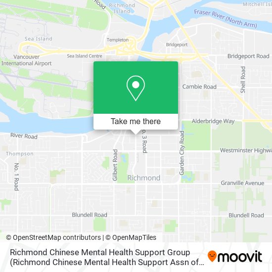 Richmond Chinese Mental Health Support Group (Richmond Chinese Mental Health Support Assn of Canad) map