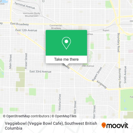 Veggiebowl (Veggie Bowl Cafe) map