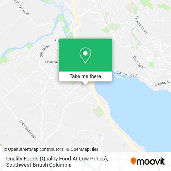 Quality Foods (Quality Food At Low Prices) map