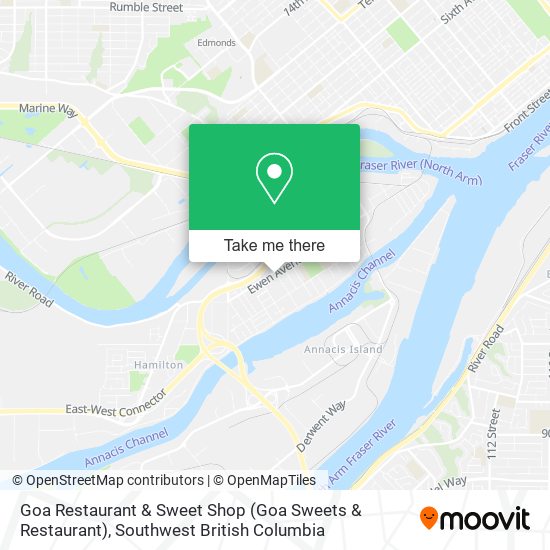Goa Restaurant & Sweet Shop (Goa Sweets & Restaurant) map