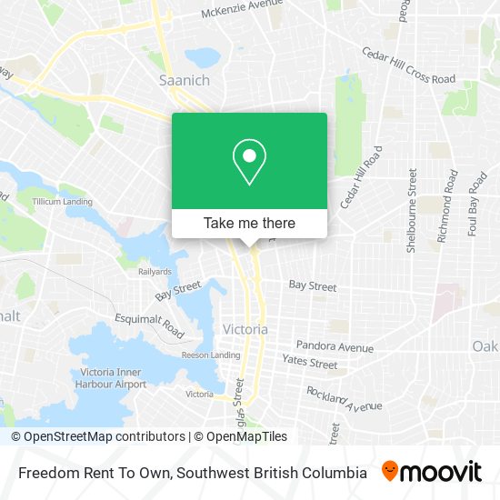 Freedom Rent To Own map