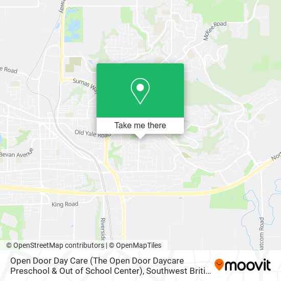 Open Door Day Care (The Open Door Daycare Preschool & Out of School Center) map