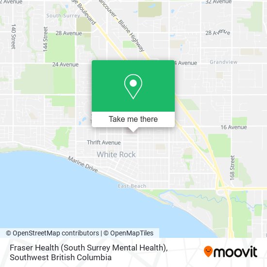 Fraser Health (South Surrey Mental Health) plan