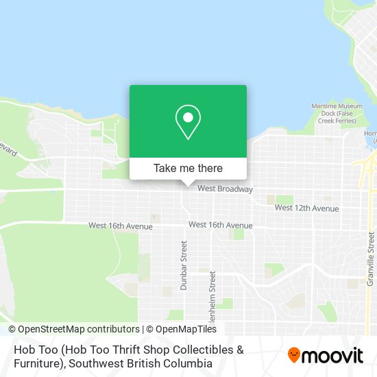 Hob Too (Hob Too Thrift Shop Collectibles & Furniture) map