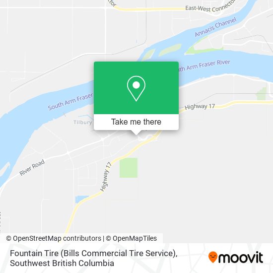 Fountain Tire (Bills Commercial Tire Service) map