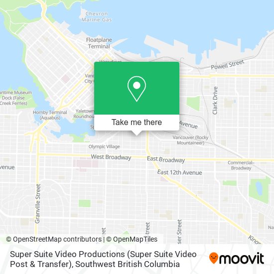 Super Suite Video Productions (Super Suite Video Post & Transfer) map