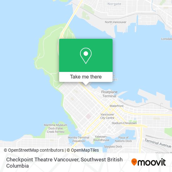 Checkpoint Theatre Vancouver plan