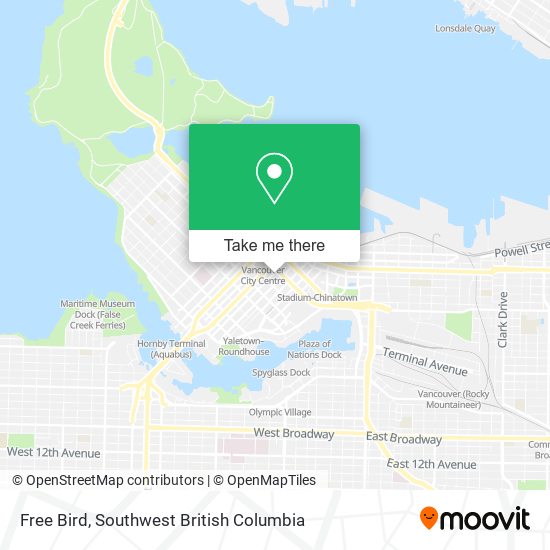 Free Bird map