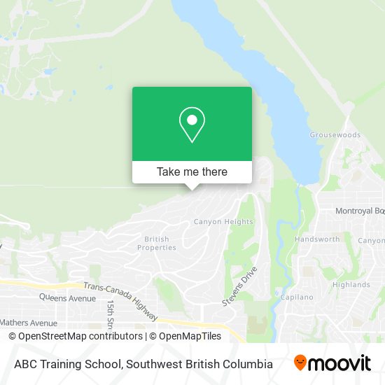 ABC Training School map