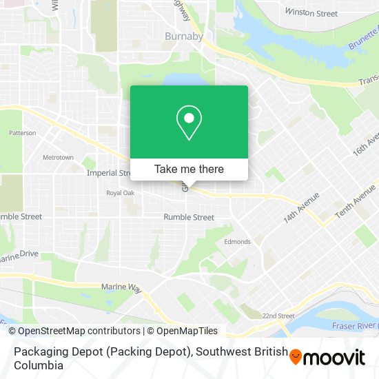 Packaging Depot (Packing Depot) map