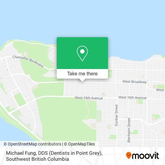 Michael Fung, DDS (Dentists in Point Grey) map