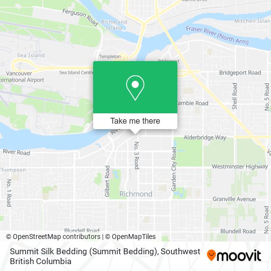 Summit Silk Bedding (Summit Bedding) map