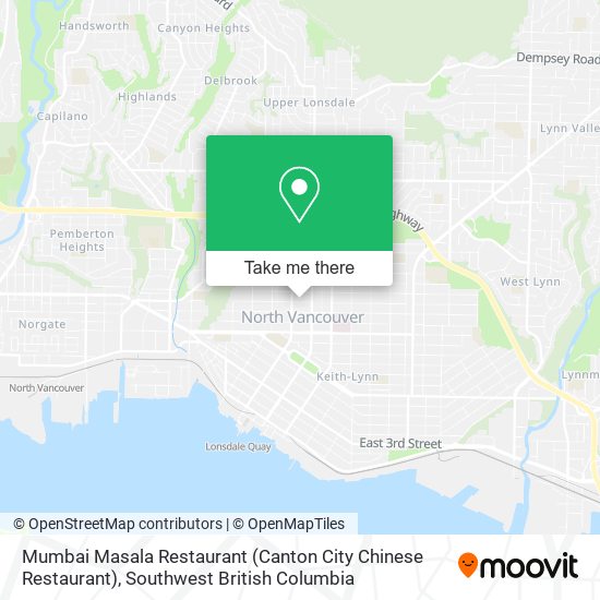 Mumbai Masala Restaurant (Canton City Chinese Restaurant) map