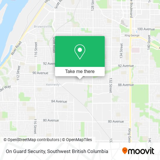 On Guard Security map