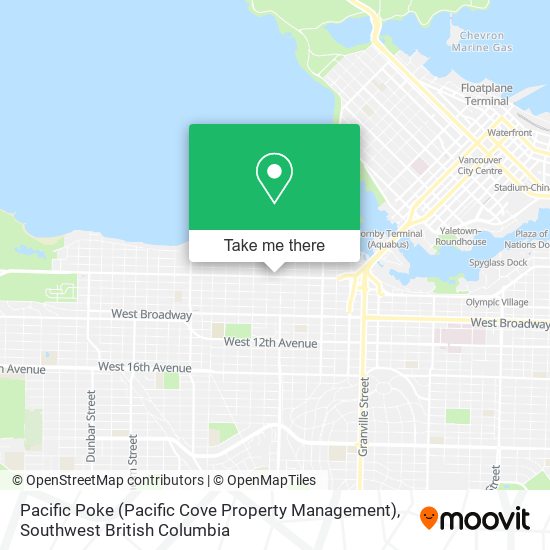 Pacific Poke (Pacific Cove Property Management) map