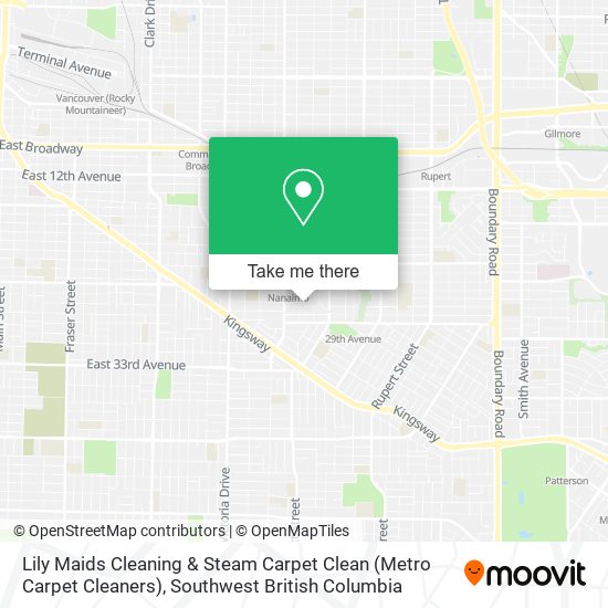 Lily Maids Cleaning & Steam Carpet Clean (Metro Carpet Cleaners) map
