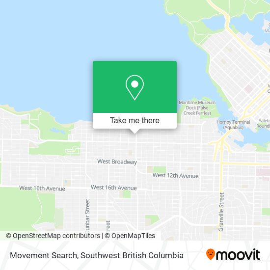 Movement Search map