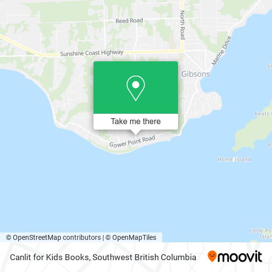 Canlit for Kids Books map