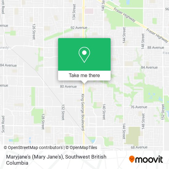 Maryjane's (Mary Jane's) map