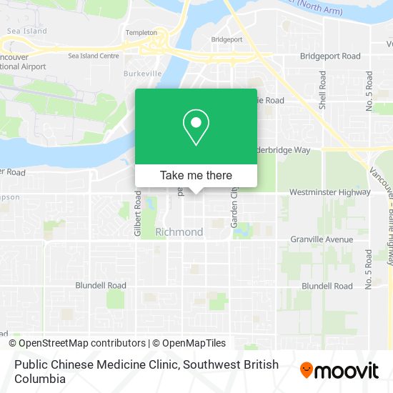 Public Chinese Medicine Clinic map