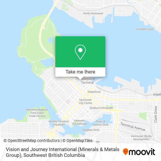 Vision and Journey International (Minerals & Metals Group) map