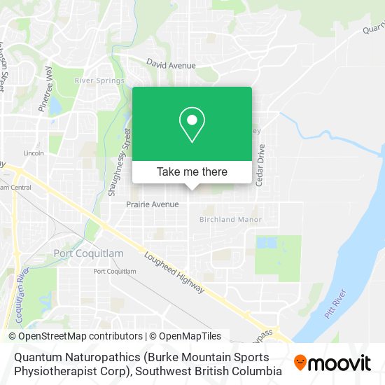 Quantum Naturopathics (Burke Mountain Sports Physiotherapist Corp) map