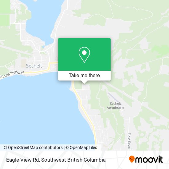 Eagle View Rd map
