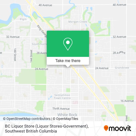 BC Liquor Store (Liquor Stores-Government) map