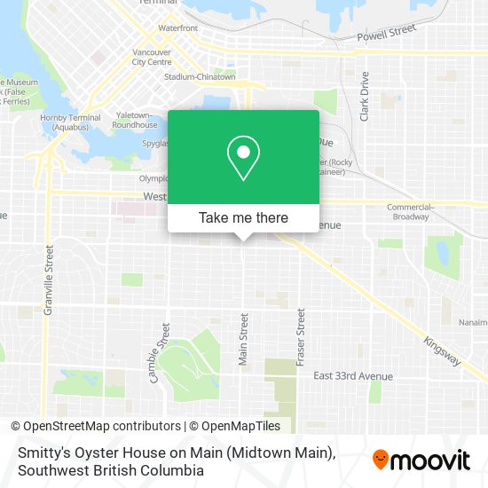 Smitty's Oyster House on Main (Midtown Main) map