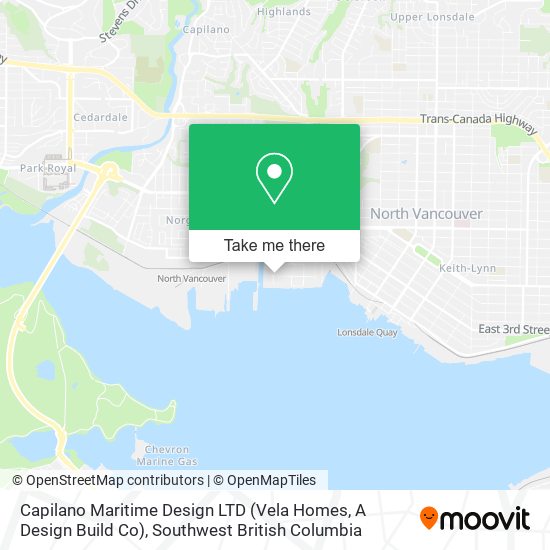 Capilano Maritime Design LTD (Vela Homes, A Design Build Co) map