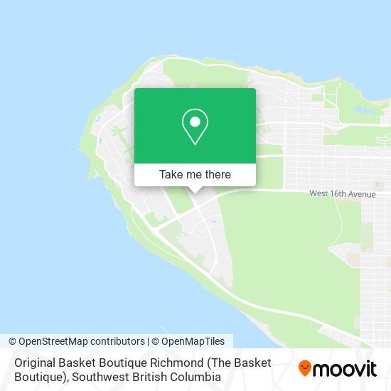 Original Basket Boutique Richmond (The Basket Boutique) map