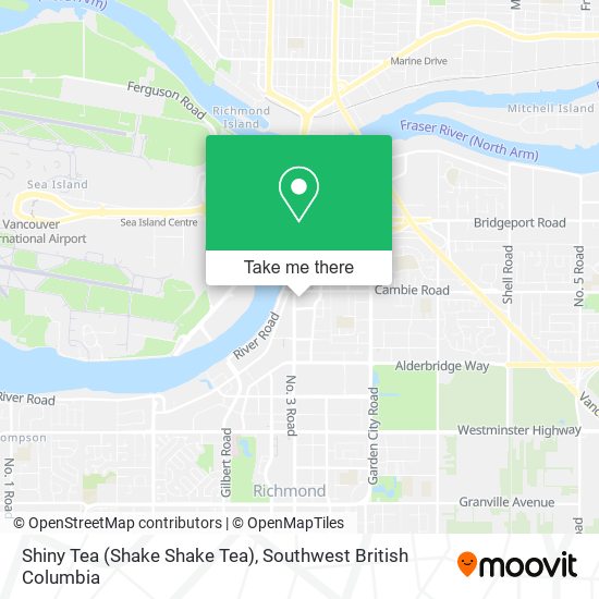 Shiny Tea (Shake Shake Tea) map